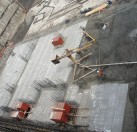 混凝土施工现场