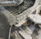 混凝土施工现场