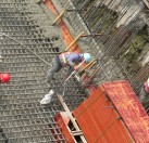 混凝土施工现场