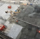 混凝土施工现场