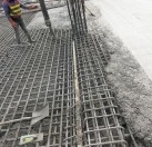 混凝土施工现场